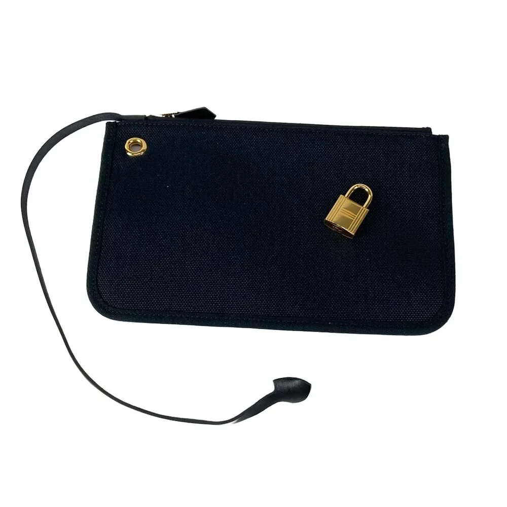 Hermès Yale Bag Zip 31 / Yale Bag Zip PM Handbag Toile Military Vache Hunter